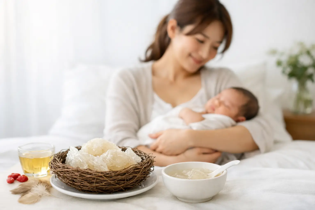 Bird Nest Benefits Postpartum for New Mothers