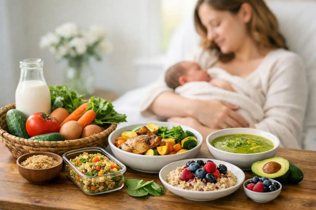 Farm to Table Postpartum Meals for Recovery