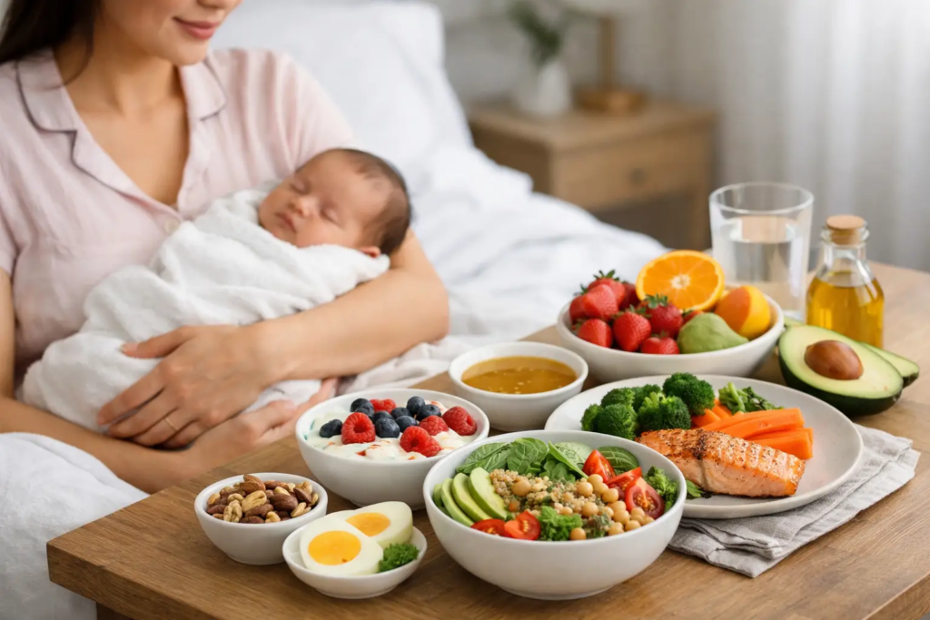 Helpful Foods to Eat After C-Section Delivery