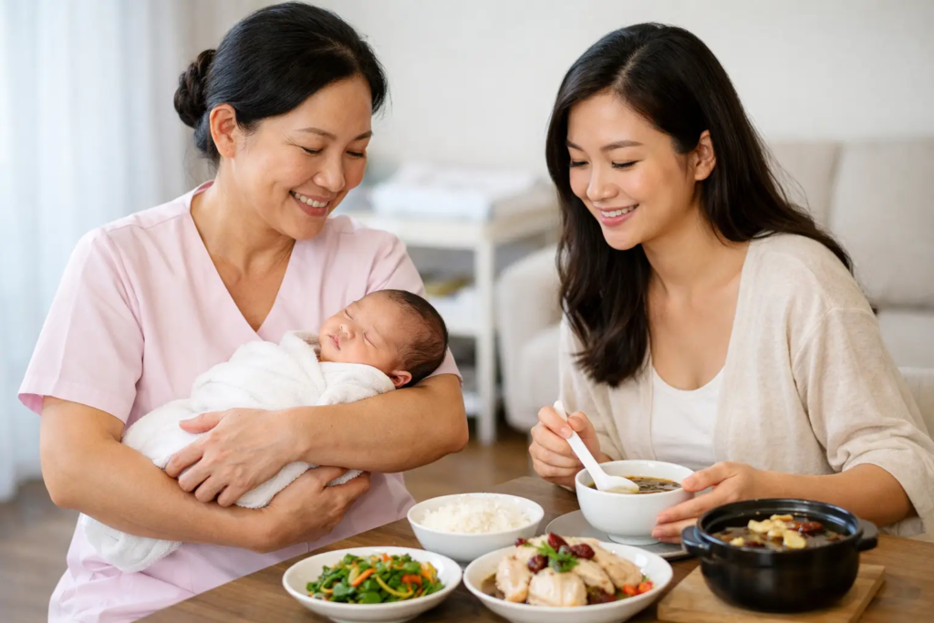 What Does a Confinement Nanny Do?
