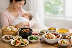 Confinement Meal Comparison for New Mothers