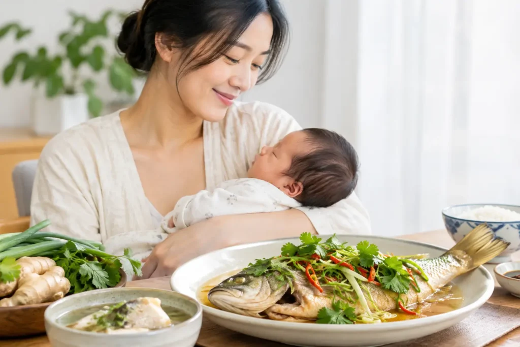 Postpartum Fish Benefits for Healing Mothers
