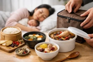Postpartum Soup Delivery for Better Rest Days