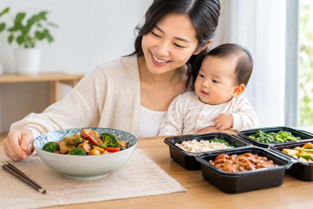 Trial Meals Versus Meal Plans for New Mothers